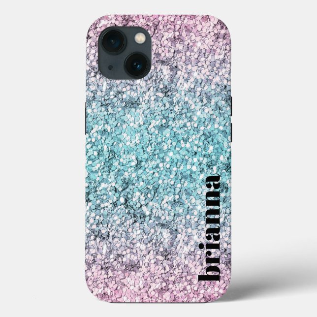 Glitter Marble-fodral Case-Mate iPhone-fodral (Baksida)