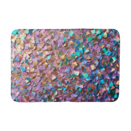 Glitter Modern opal Holografisk samling Badrumsmatta