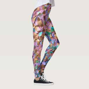 Glitter Modern opal Holografisk samling Leggings