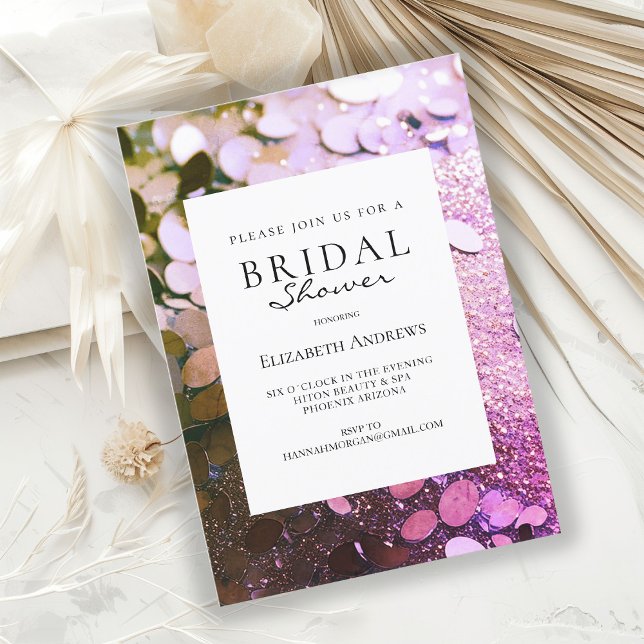 Glitter Möhippa Inbjudningar (Skapare uppladdad)