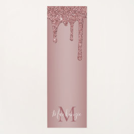 Glitter Monogram för lyxur Ro Guld som kör