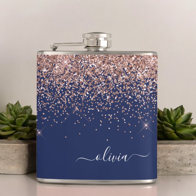  Glitter-monogram för marinblå marinblå marogram R Fickplunta (Skapare uppladdad)