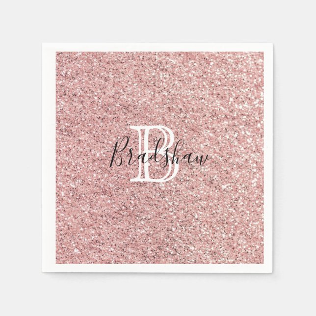 Glitter Namn  Pappersservett (Framsidan)