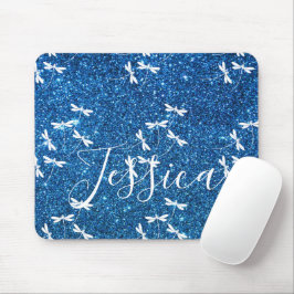Glitter och drakar personligens musknapp musmatta