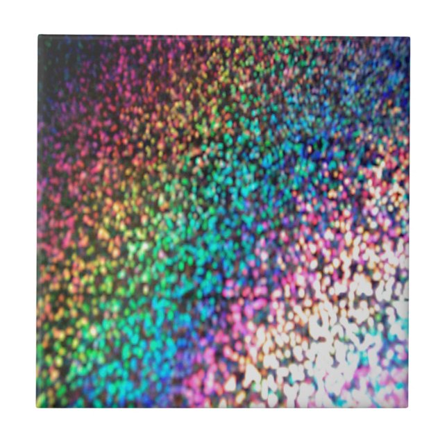 Glitter och miniatyrdiagram kakelplatta (Framsidan)