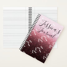 Glitter och trollsländor personlig journal