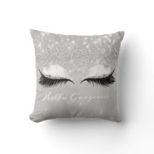 Glitter Öga Makeup Lash Silver Hej Gorgous1