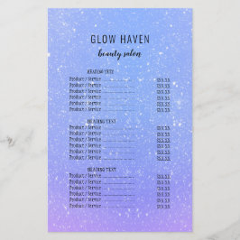 Glitter Ombre Beauty Salon Flygblad