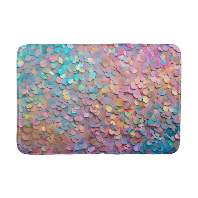 Glitter Opal HoloGrapal Modern Collection Badrumsmatta (Framsidan)