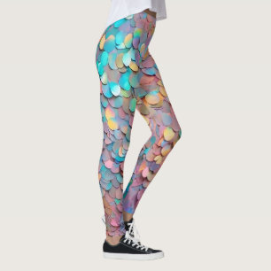 Glitter Opal HoloGrapal Modern Collection Leggings