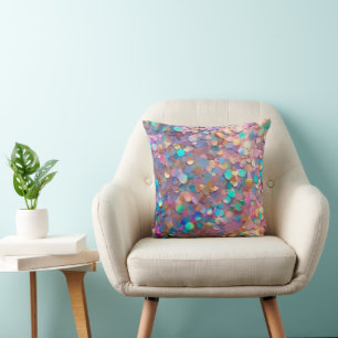 Glitter Opal Modern Holografisk samling Kudde
