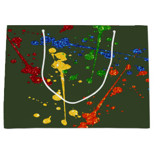 Glitter Paintball Party Paint Splatter