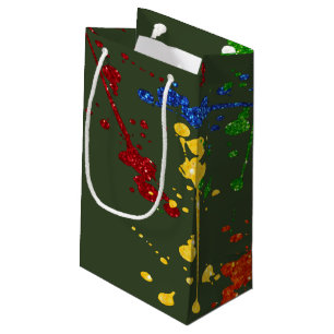 Glitter Paintball Party Paint Splatter Classic