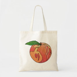 Glitter Peach Tygkasse