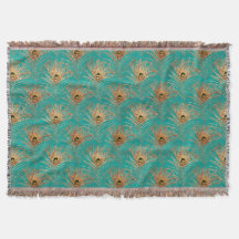 Glitter Peacock Feathers Mönster