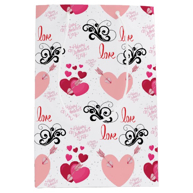 glitter pink heart vibrant romantic wallpaper (Framsidan)
