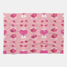 glitter pink heart vibrant romantic wallpaper