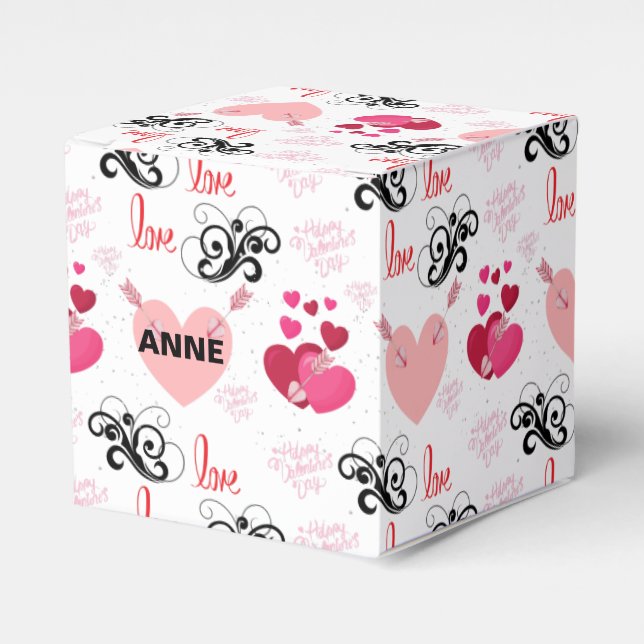 glitter pink heart vibrant romantic wallpaper presentaskar (Framsidan Sidan)