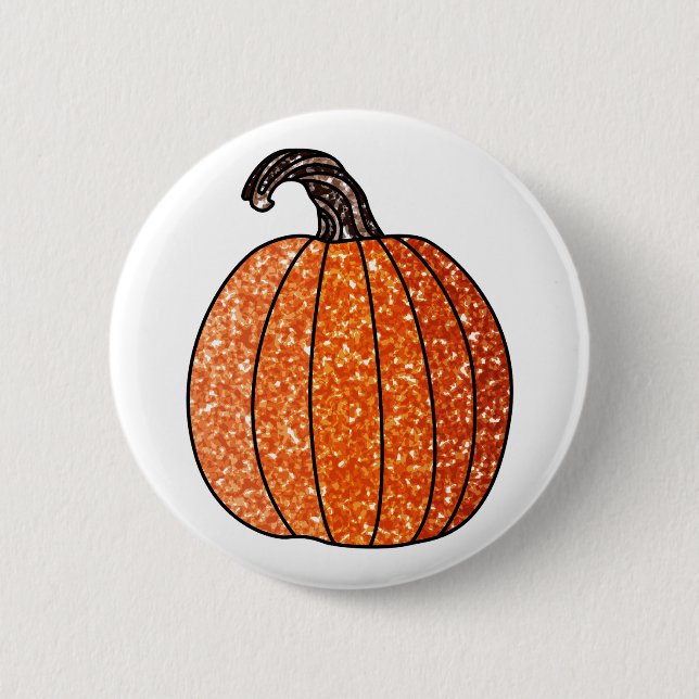 Glitter Pumpkin Knapp (Framsida)