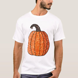 Glitter Pumpkin T Shirt