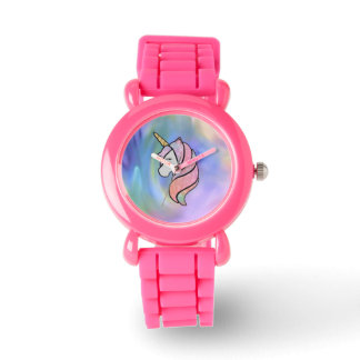 Glitter Rainbow Unicorn Watch Armbandsur