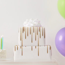 Glitter-regn papper presentpapper