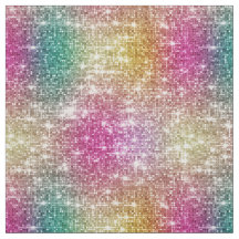 glitter, regnbågsfack, metallsekvin och guld