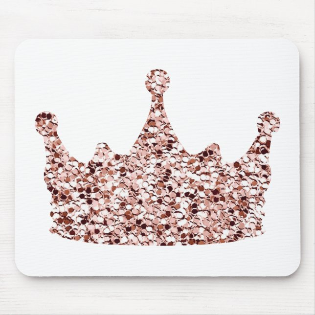 Glitter Ro Guld Krona Clipart Queen ClipartCrown Musmatta (Framsidan)