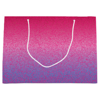 Glitter-Rosa-Lila-GIFT BAG L