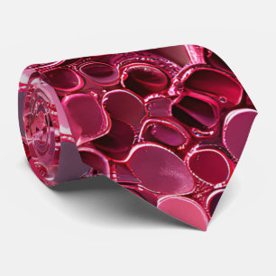 Glitter Rosa Sequin Neck Tie Formal Rosa Necktie Slips