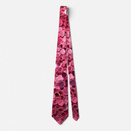 Glitter Rosa Sequin Neck Tie Slips