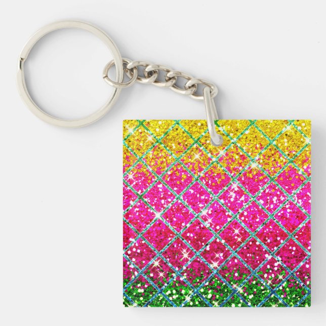 Glitter Rosa Snakeskin (Framsidan)