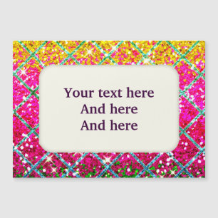 Glitter Rosa Snakeskin
