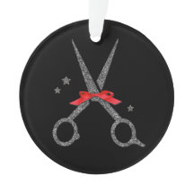 Glitter-saxar - Hårsaftare, stilist jul