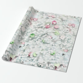 Glitter & Sequin-inslagspapper Presentpapper