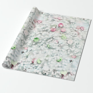 Glitter & Sequin-inslagspapper Presentpapper