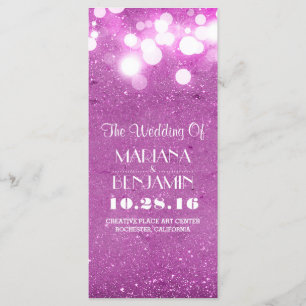 glitter shimmer lila string ljus-program program