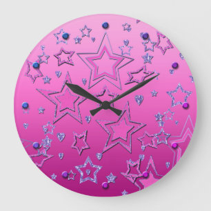 Glitter shine-konetti -gradienten i party stor klocka