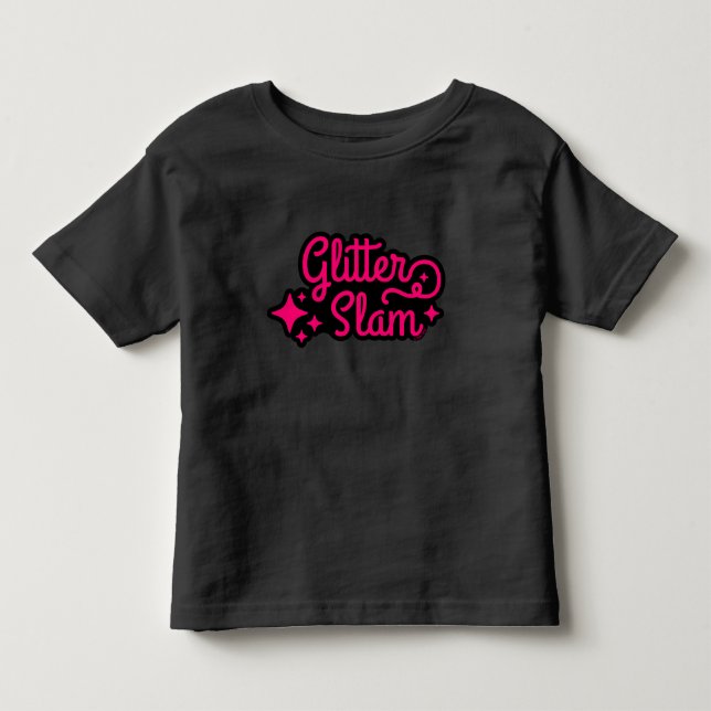 Glitter Slam T Shirt (Framsida)