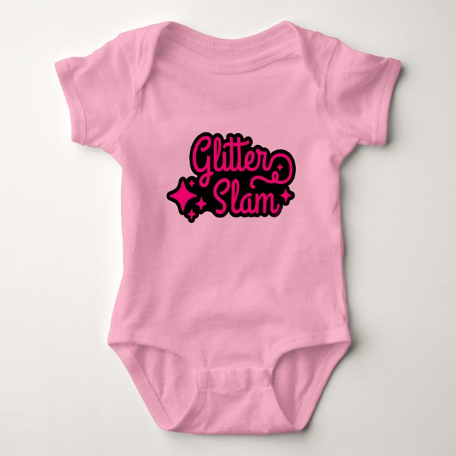 Glitter Slam T Shirt (Framsida)