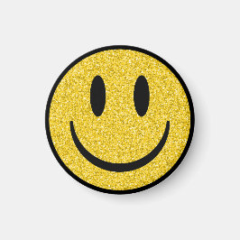 Glitter Smile Ansikte Magnet