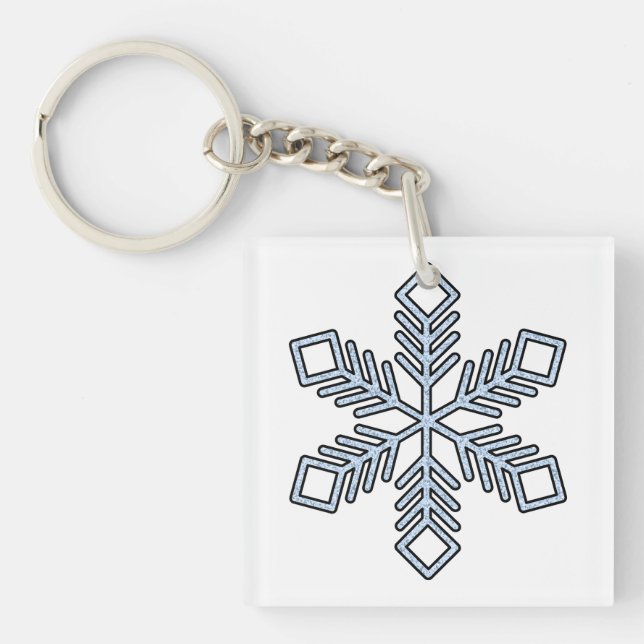 Glitter Snowflake - Baby Blue Branches (Framsidan)
