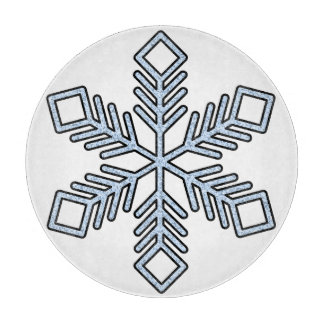 Glitter Snowflake - Baby Blue Branches
