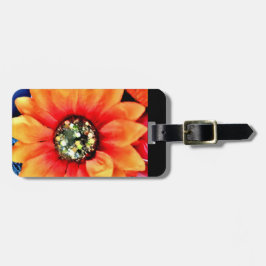 Glitter Solros Bagagebricka