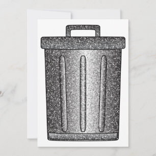 Glitter Sopor kan Julkort