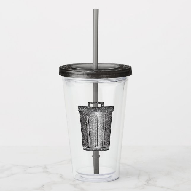 Glitter Sopor kan Take Away Mugg (Framsida)