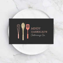 Glitter Spoon Whisk Spatula Bakery Catering Logoty