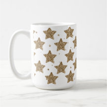 Glitter Star Mugg