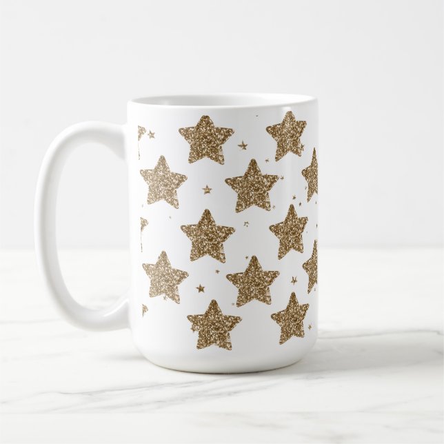 Glitter Star Mugg (Vänster)