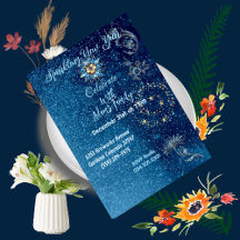 Glitter Stars Blommigt Party